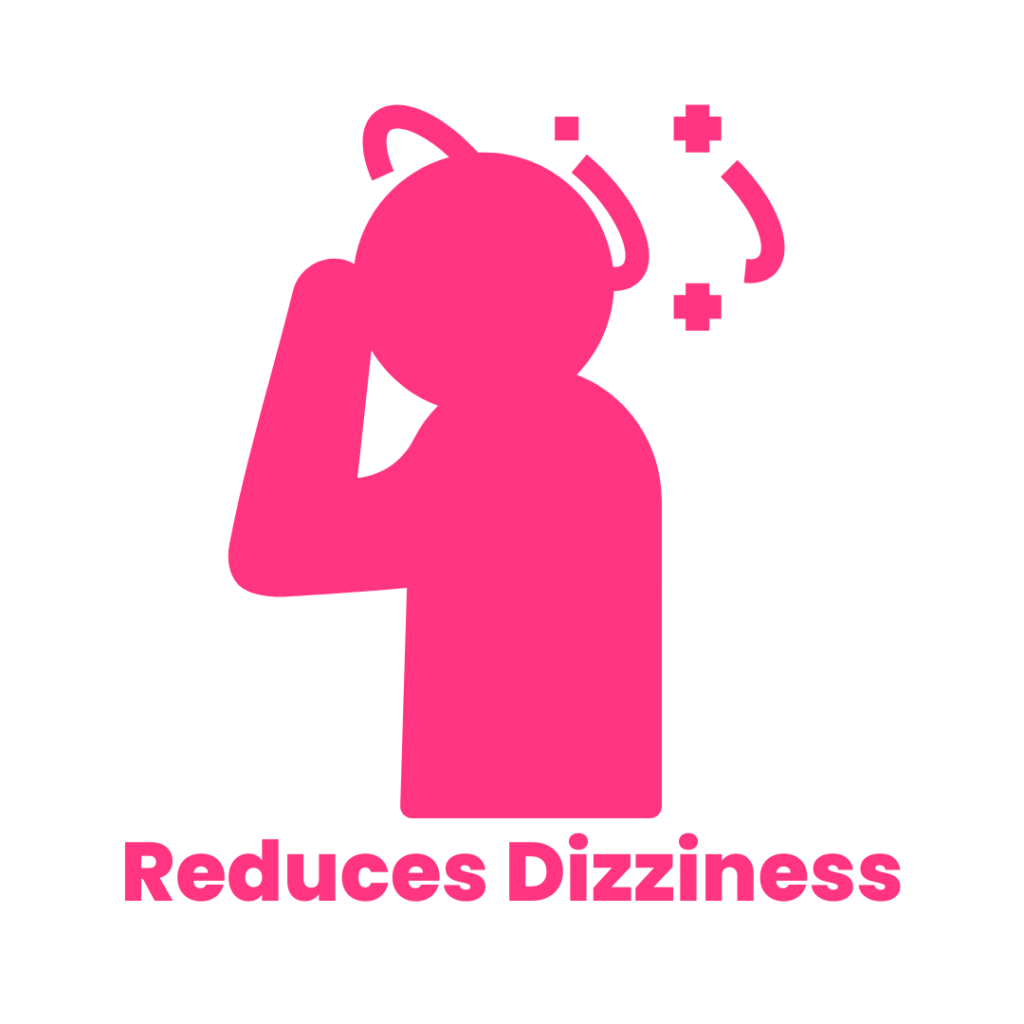 reduces dizziness